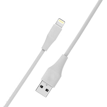 E-Sonic Eco Friendly Lightning USB Cable - 2m(White)